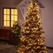 Dazzle Bright Christmas String Lights, 100 LED 33 FT Connectable Fairy Lights with 8 Modes, Waterproof Christmas Decorations for Indoor Outdoor Holiday Party Home Tree Decor (Warm White)